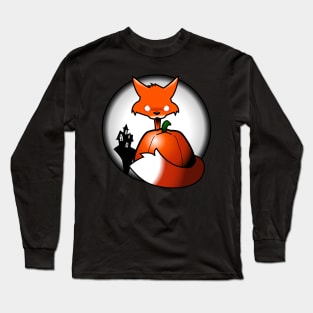 Halloween Fox Long Sleeve T-Shirt